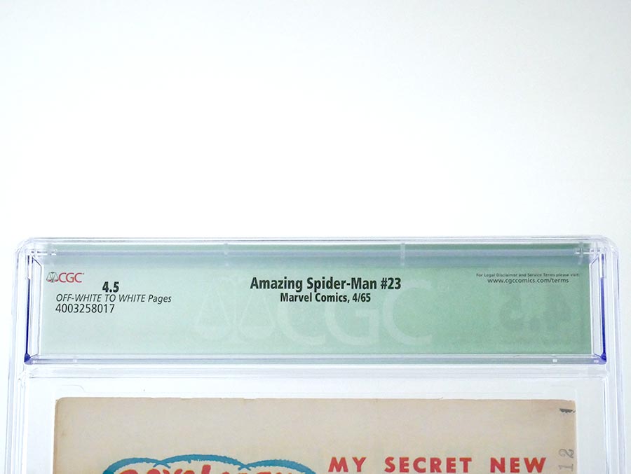 Amazing Spider-Man #23 Cover D CGC Qualified 4.5