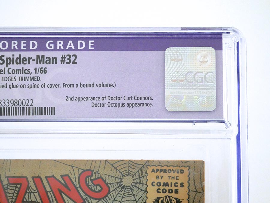 Amazing Spider-Man #32 Cover B CGC Restored 2.0