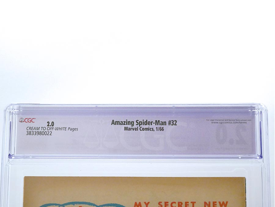 Amazing Spider-Man #32 Cover B CGC Restored 2.0