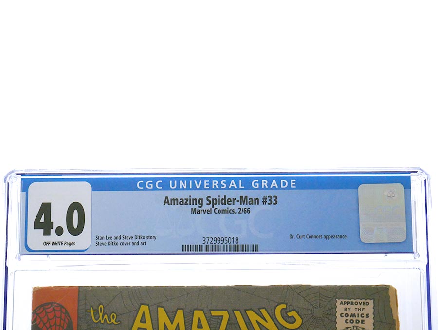Amazing Spider-Man #33 Cover C CGC 4.0