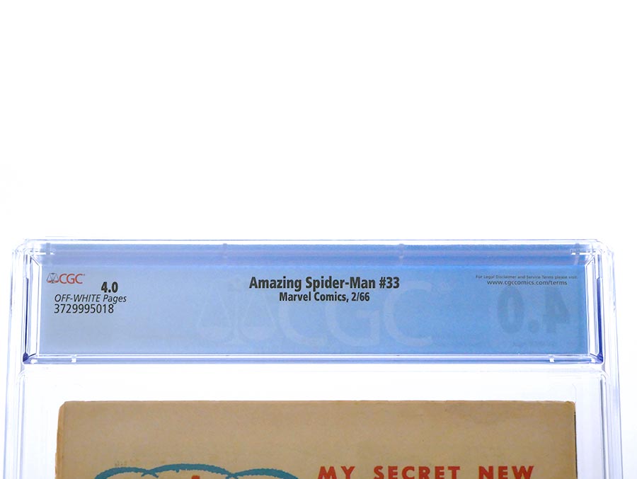 Amazing Spider-Man #33 Cover C CGC 4.0