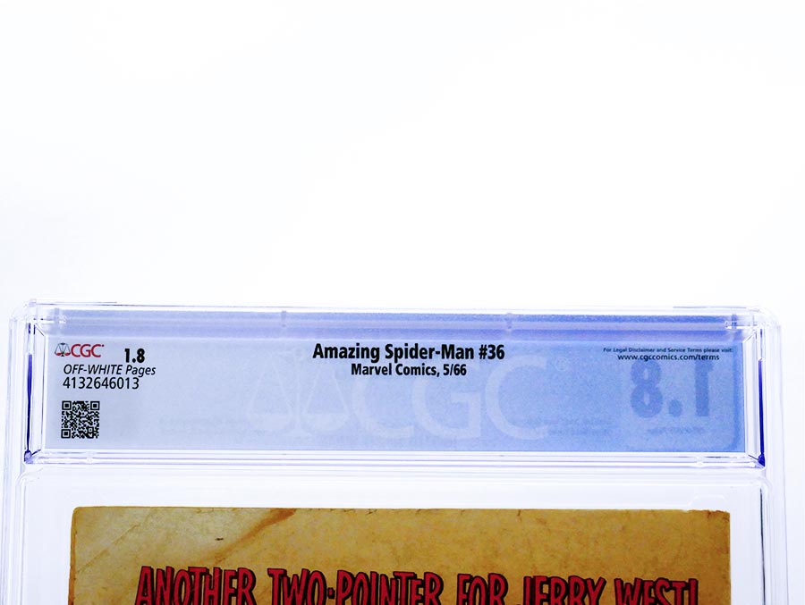 Amazing Spider-Man #36 Cover B CGC 1.8
