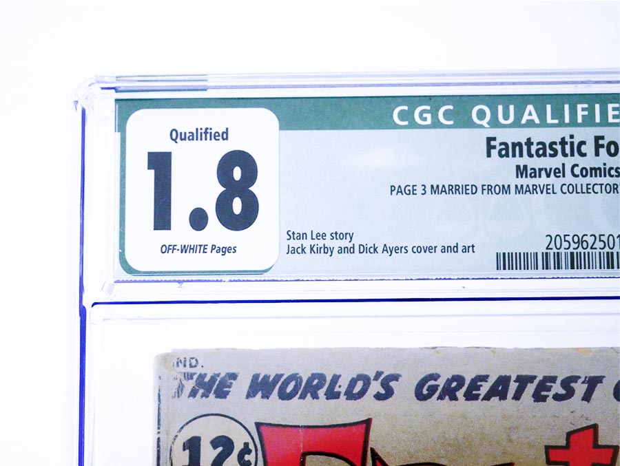 Fantastic Four #10 Cover E CGC Qualified 1.8