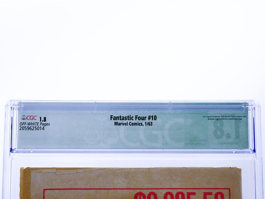 Fantastic Four #10 Cover E CGC Qualified 1.8