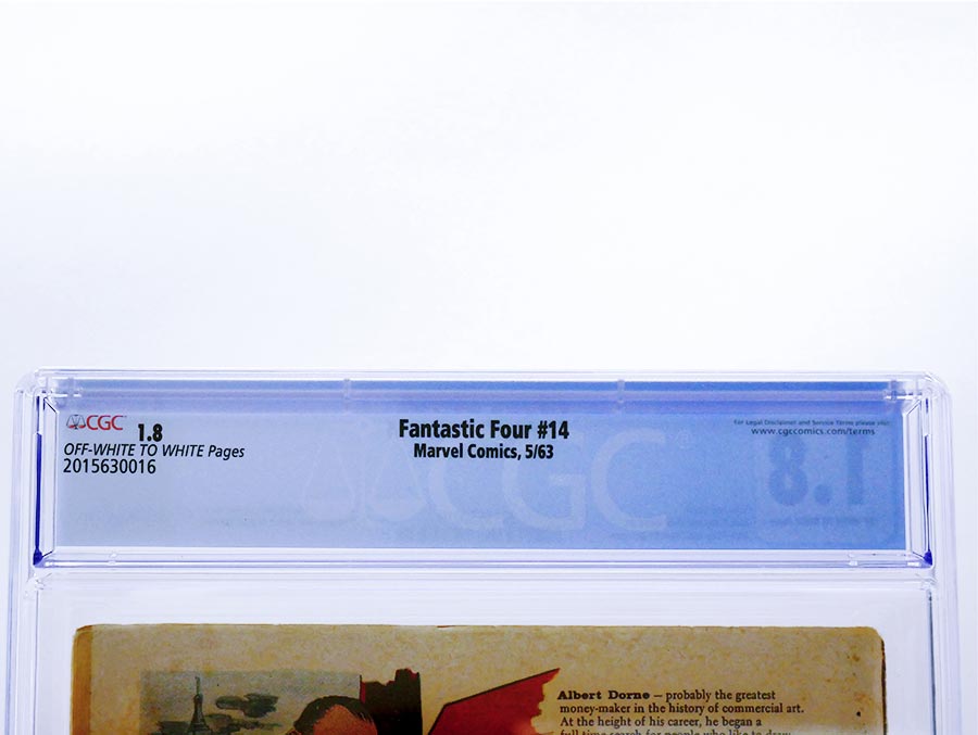 Fantastic Four #14 Cover B CGC 1.8