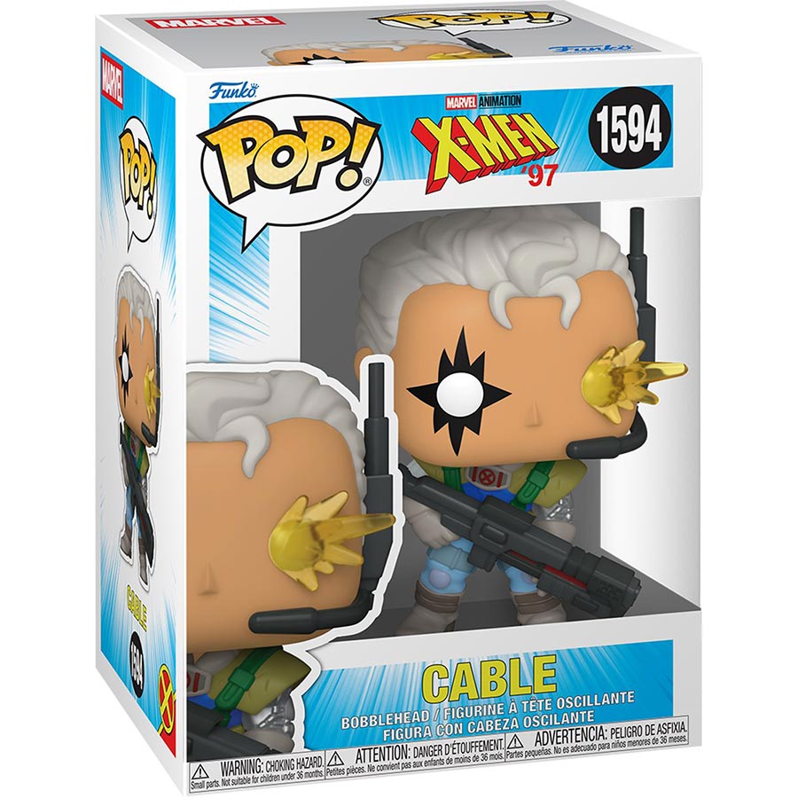 POP Marvel X-Men 97 Cable Vinyl Bobble Head