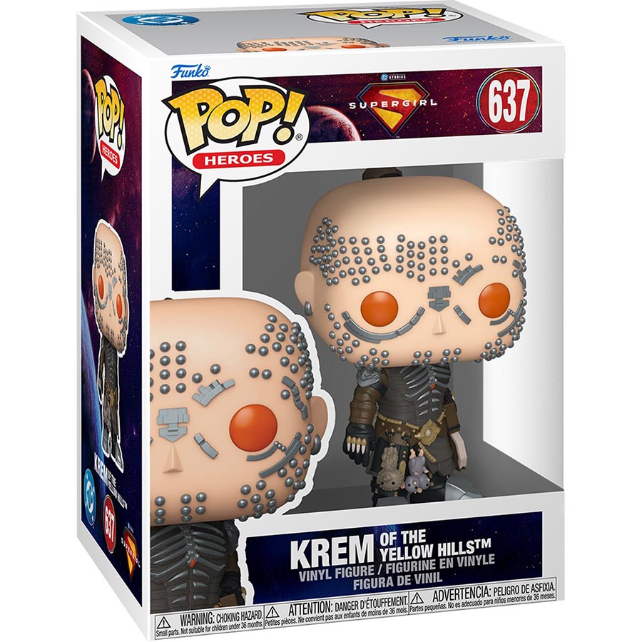 POP Movie Supergirl Krem Of The Yellow Hills Vinyl Figure