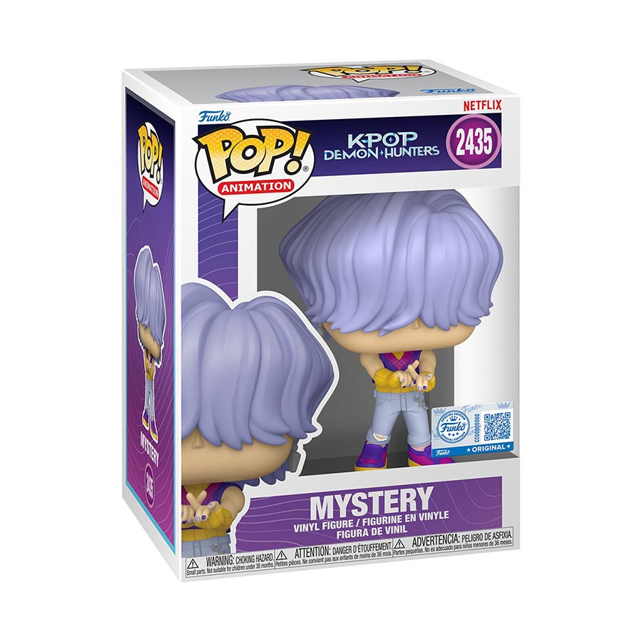 POP Animation KPop Demon Hunters Mystery Soda Pop Vinyl Figure
