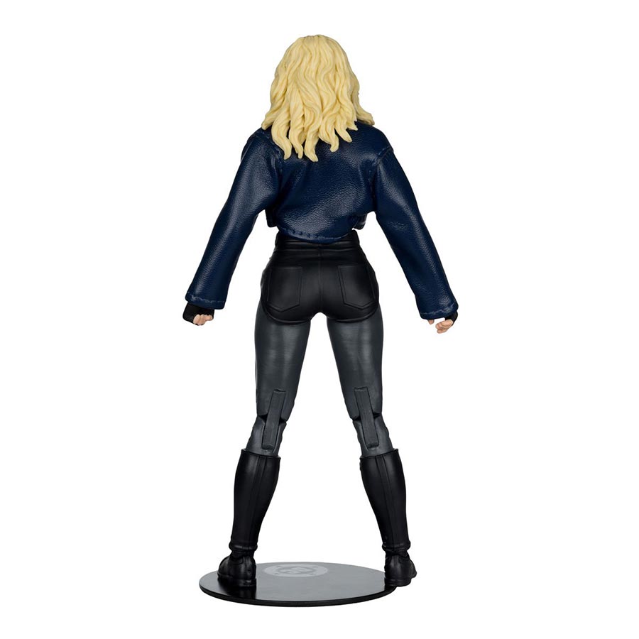 DC McFarlane Collector Edition Wave 14 Black Canary Platinum Edition 7-Inch Scale Action Figure