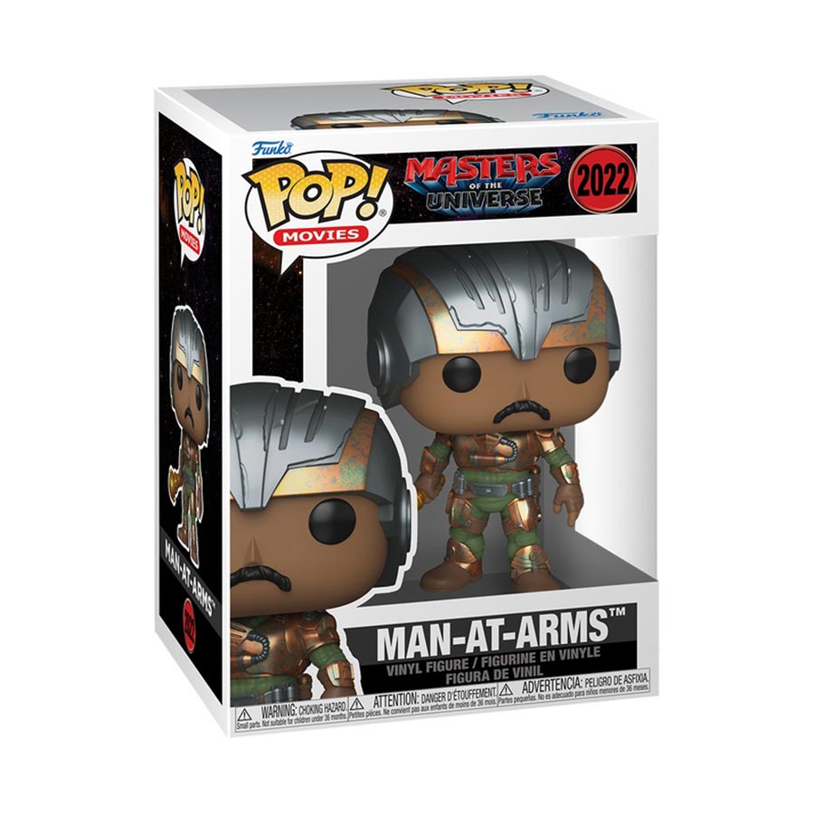 POP Movies Masters Of The Universe Live Action Man-At-Arms Vinyl Figure