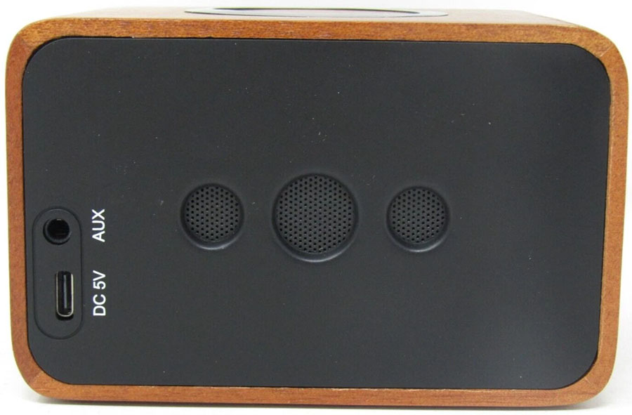 Yu-Gi-Oh Branded Wood Bluetooth Speaker With Wireless Charging Pad