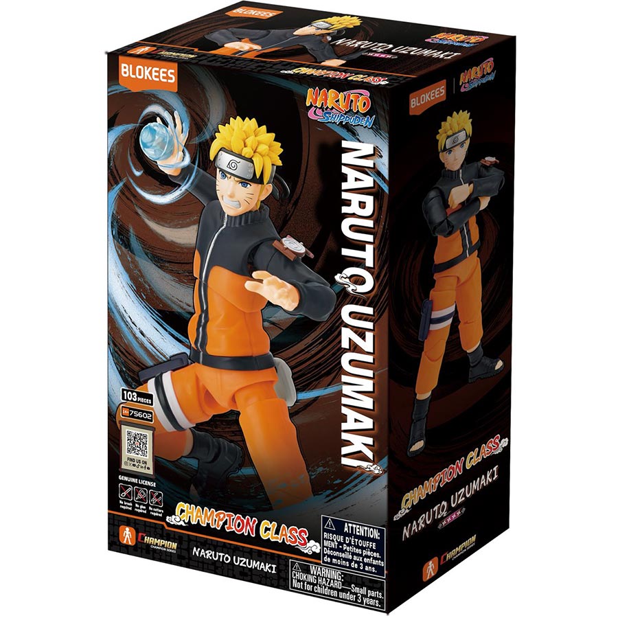 Blokees Naruto Shippuden Naruto Uzumaki Champion Class CC02 Model Kit