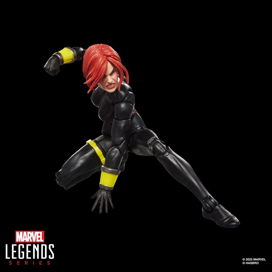 Marvel Legends Avengers Black Widow And Quicksilver 6-Inch Action Figures