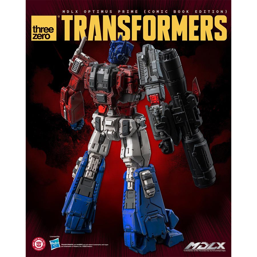 Transformers Optimus Prime Comic Book Edition MDLX Action Figure