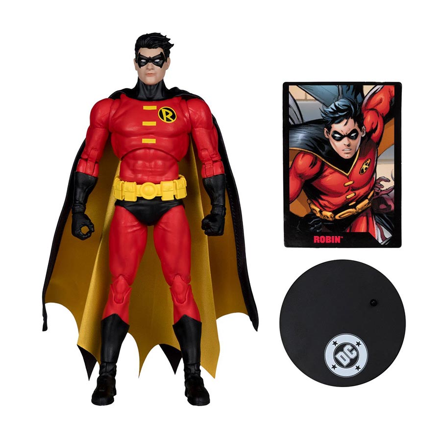 DC Page Punchers Wave 12 Robin 7-Inch Action Figure & Comic Book