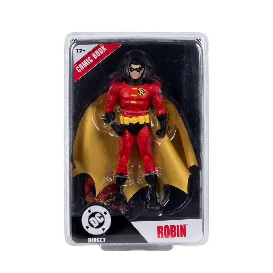 DC Page Punchers Wave 12 Robin 7-Inch Action Figure & Comic Book