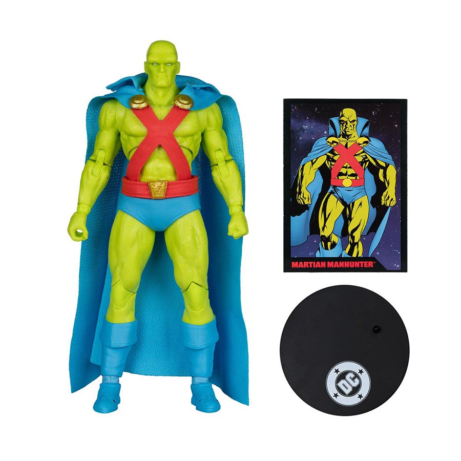 DC Page Punchers Wave 12 Martian Manhunter 7-Inch Figure & Comic