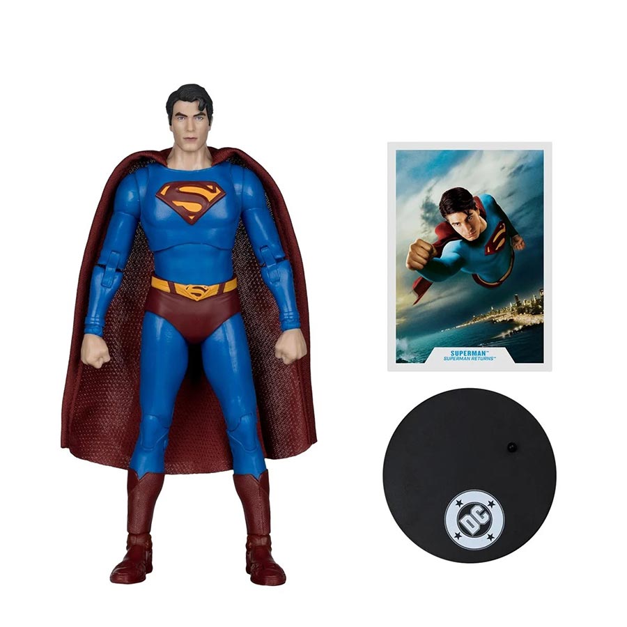 DC Theatrical Superman Returns 2006 Superman 7-Inch Action Figure