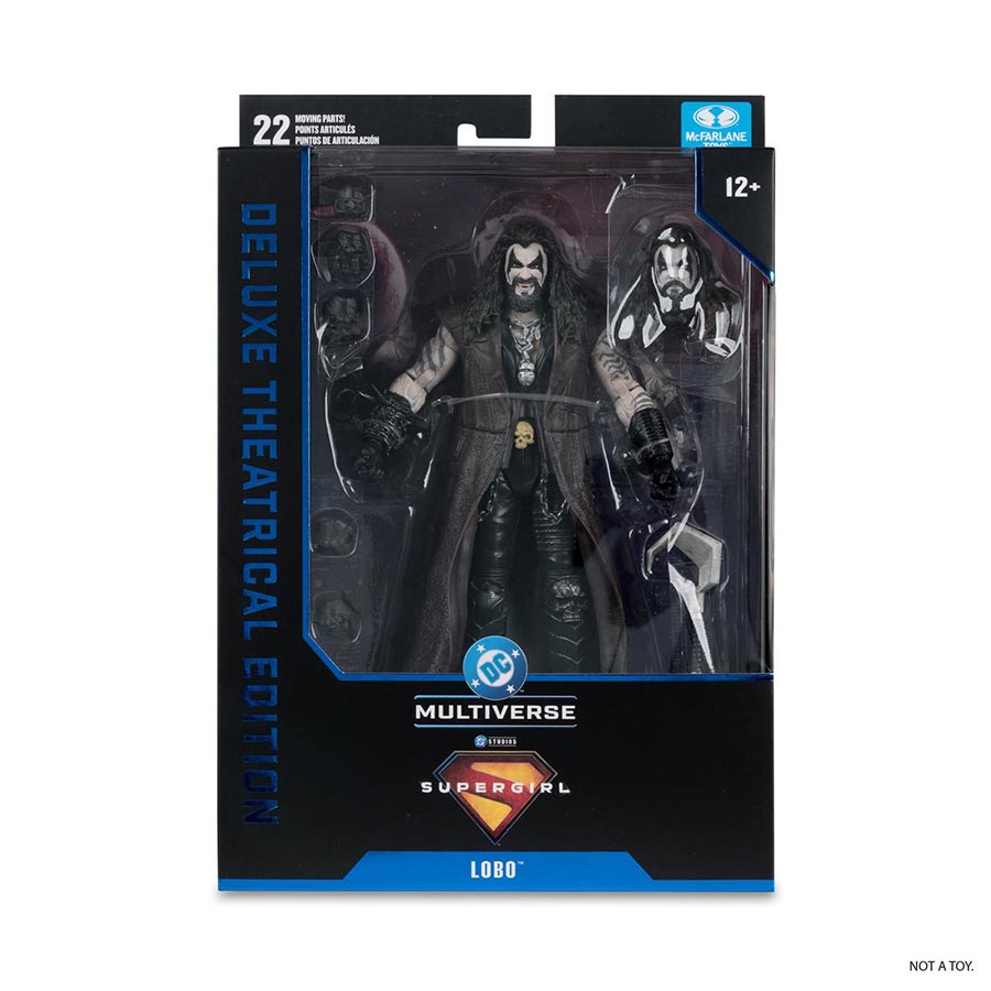 DC Theatrical Deluxe Supergirl Movie 2026 Lobo 7-Inch Action Figure