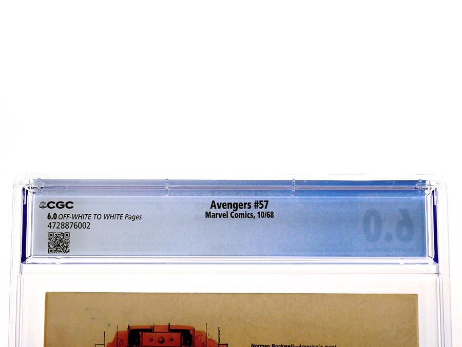 Avengers #57 Cover G CGC 6.0 1st Ptg