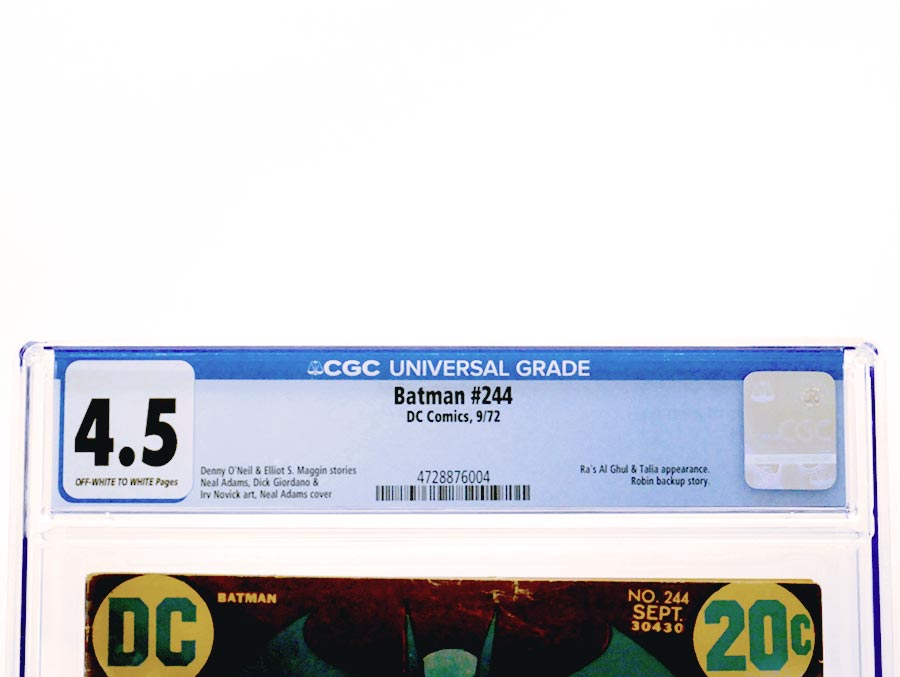 Batman #244 Cover B CGC 4.5