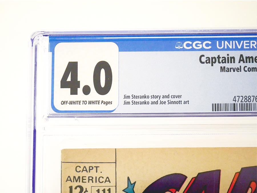 Captain America Vol 1 #111 Cover B CGC 4.0