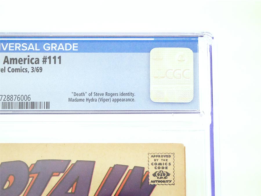 Captain America Vol 1 #111 Cover B CGC 4.0