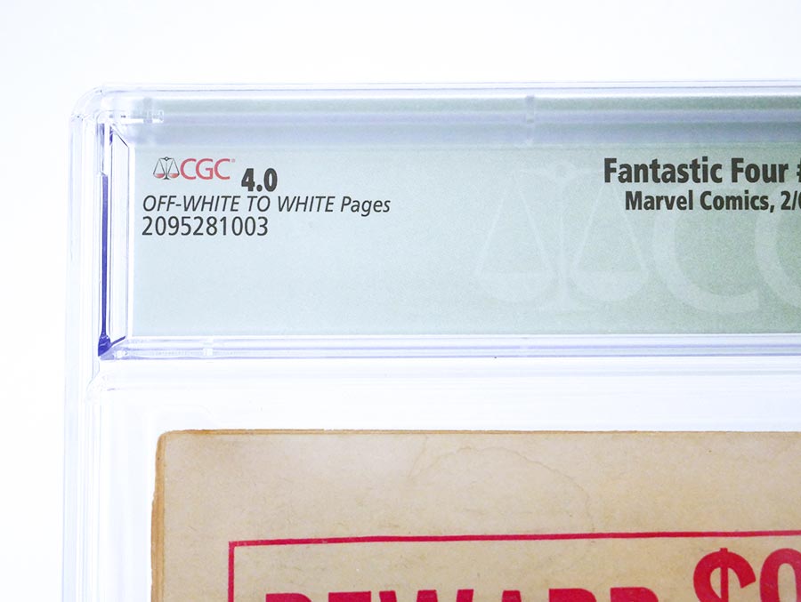 Fantastic Four #11 Cover E CGC Qualified 4.0