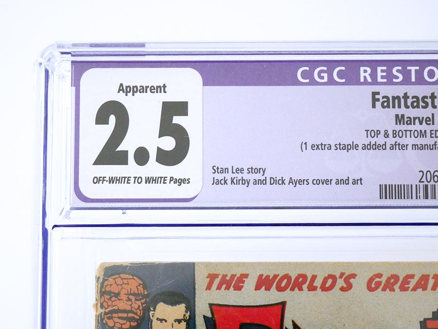 Fantastic Four #17 Cover B CGC Restored 2.5