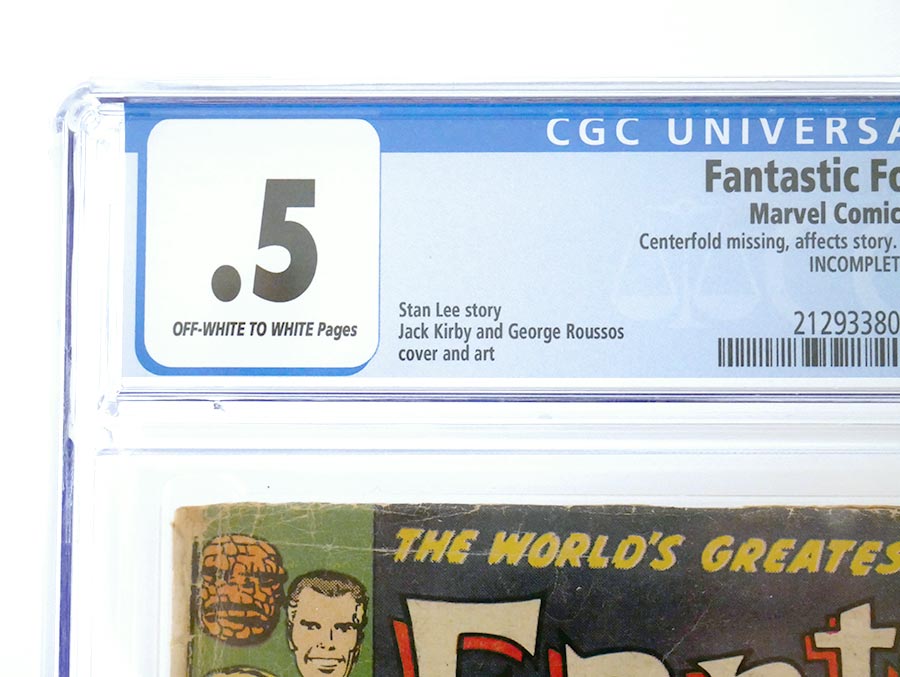 Fantastic Four #23 Cover B CGC .5