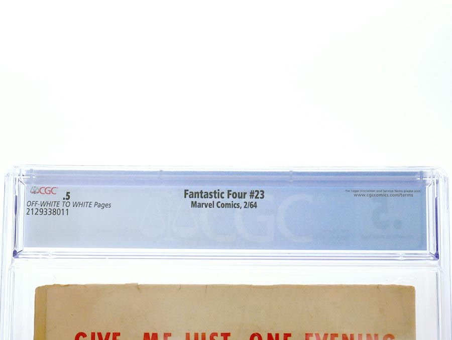 Fantastic Four #23 Cover B CGC .5