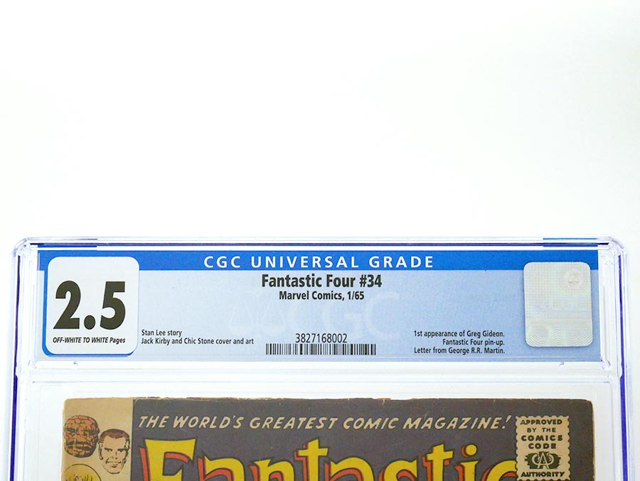 Fantastic Four #34 Cover B CGC 2.5