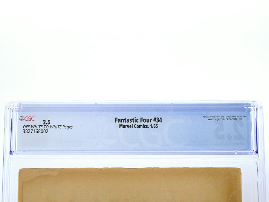 Fantastic Four #34 Cover B CGC 2.5