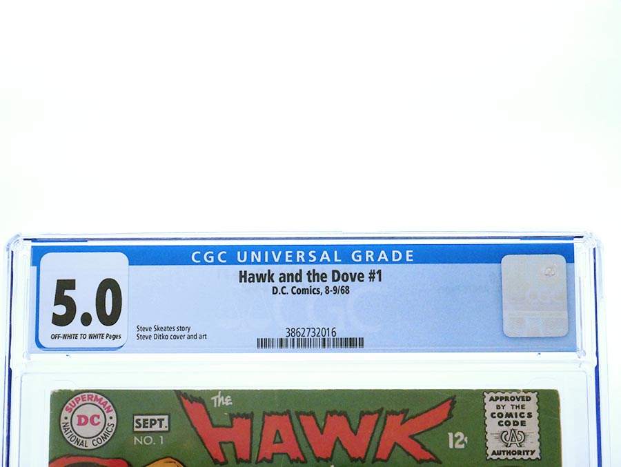 Hawk And The Dove #1 Cover B CGC 5.0
