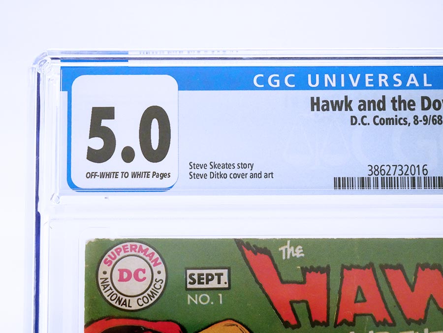 Hawk And The Dove #1 Cover B CGC 5.0