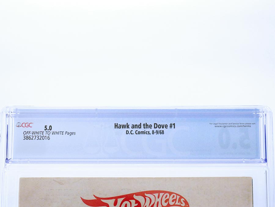 Hawk And The Dove #1 Cover B CGC 5.0