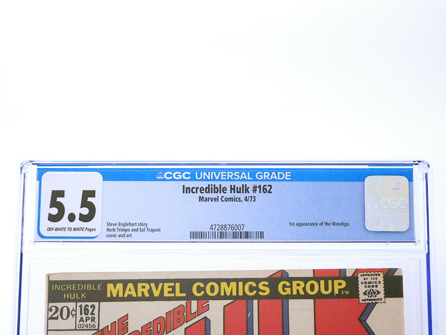 Incredible Hulk #162 Cover B CGC 5.5