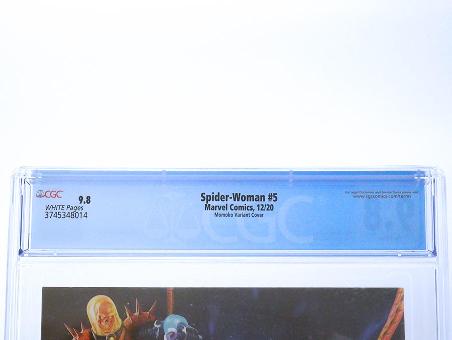 Spider-Woman Vol 7 #5 Cover M Variant Peach Momoko Cover CGC 9.8 (#100)