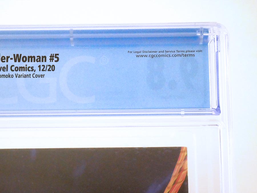 Spider-Woman Vol 7 #5 Cover M Variant Peach Momoko Cover CGC 9.8 (#100)