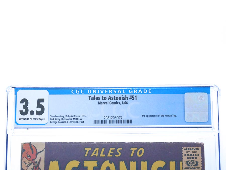 Tales To Astonish #51 Cover B CGC 3.5