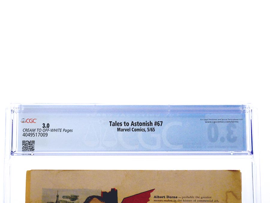 Tales To Astonish #67 Cover B CGC 3.0