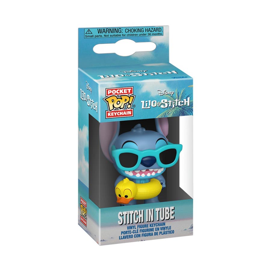 POP Keychain Lilo & Stitch Tuber Stitch Vinyl Figure