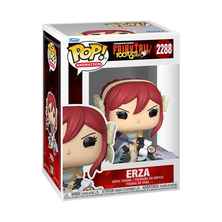 POP Animation Fairy Tail 100 Years Quest Erza Vinyl Figure