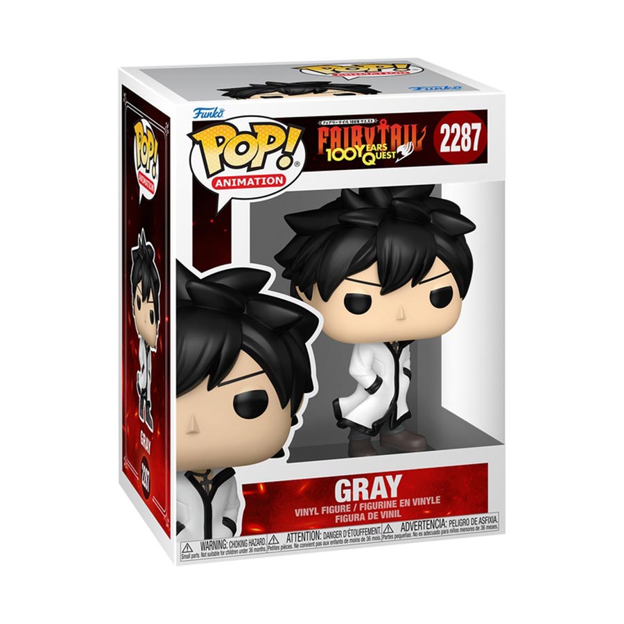 POP Animation Fairy Tail 100 Years Quest Gray Vinyl Figure