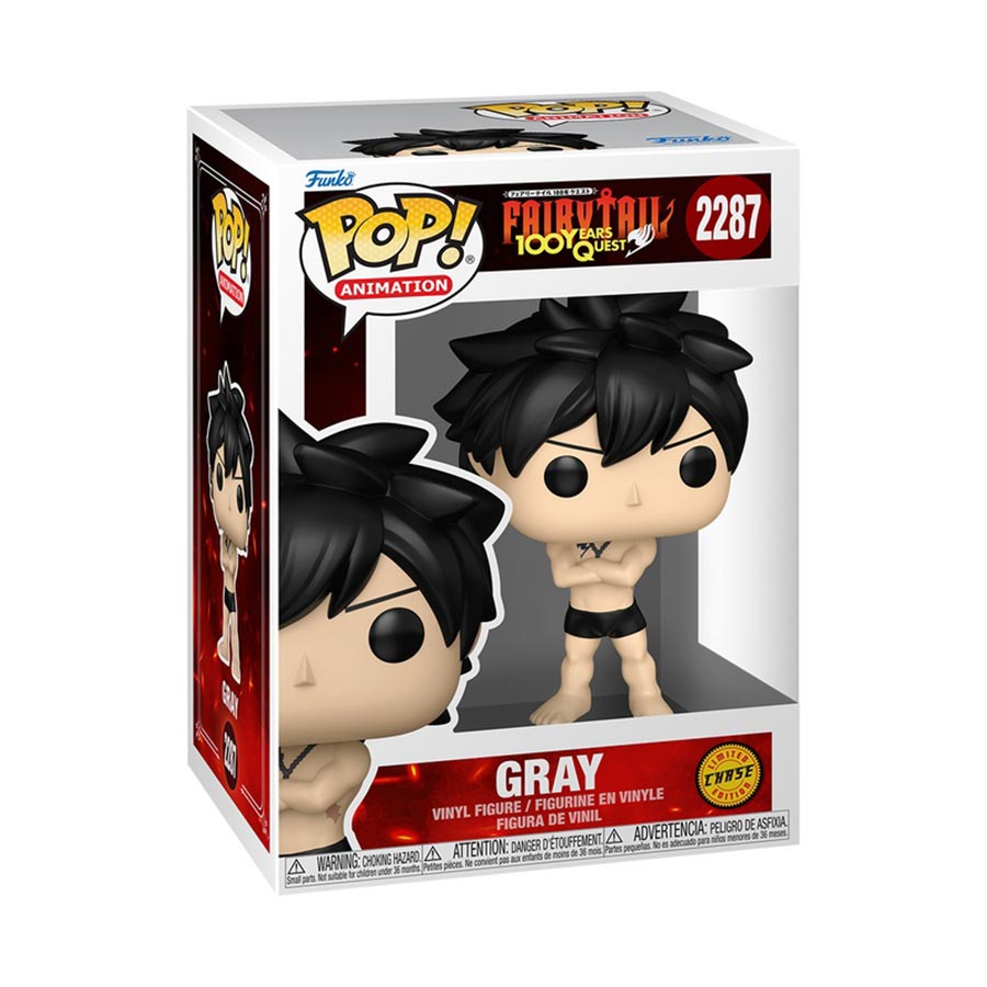 POP Animation Fairy Tail 100 Years Quest Gray Chase Vinyl Figure