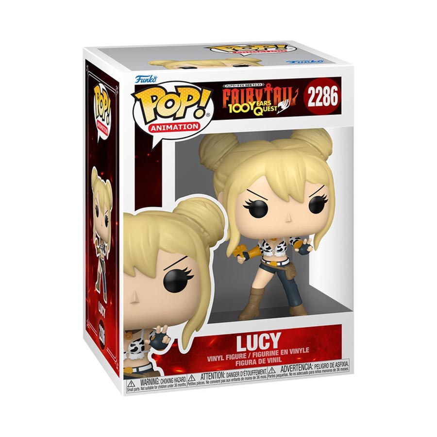 POP Animation Fairy Tail 100 Years Quest Lucy Vinyl Figure