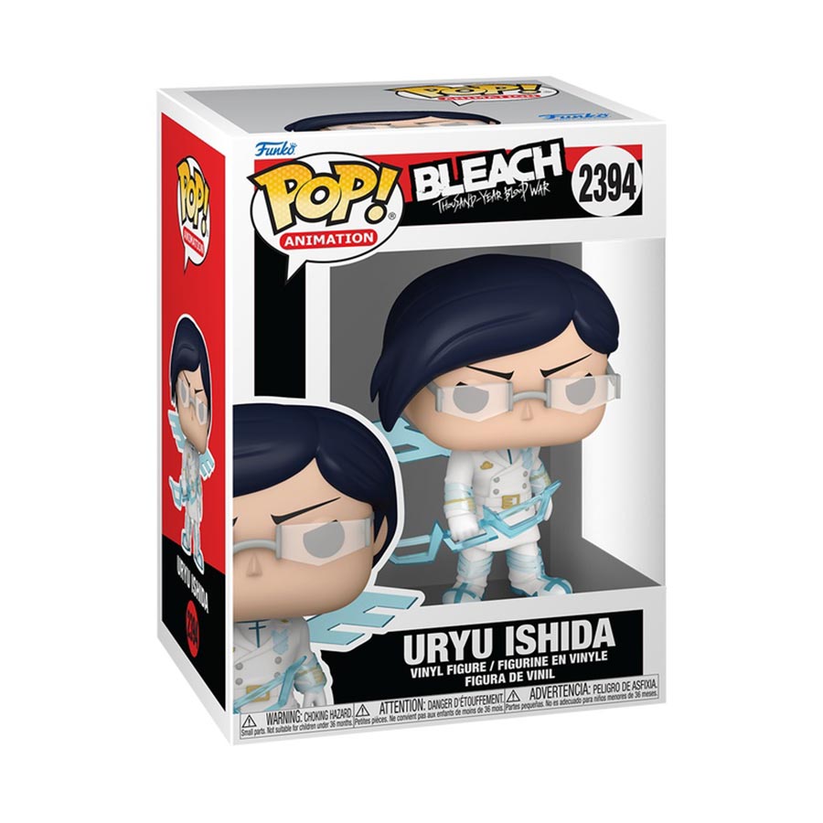 POP Animation Bleach Thousand-Year Blood War Uryu Ishida With Wings Vinyl Figure