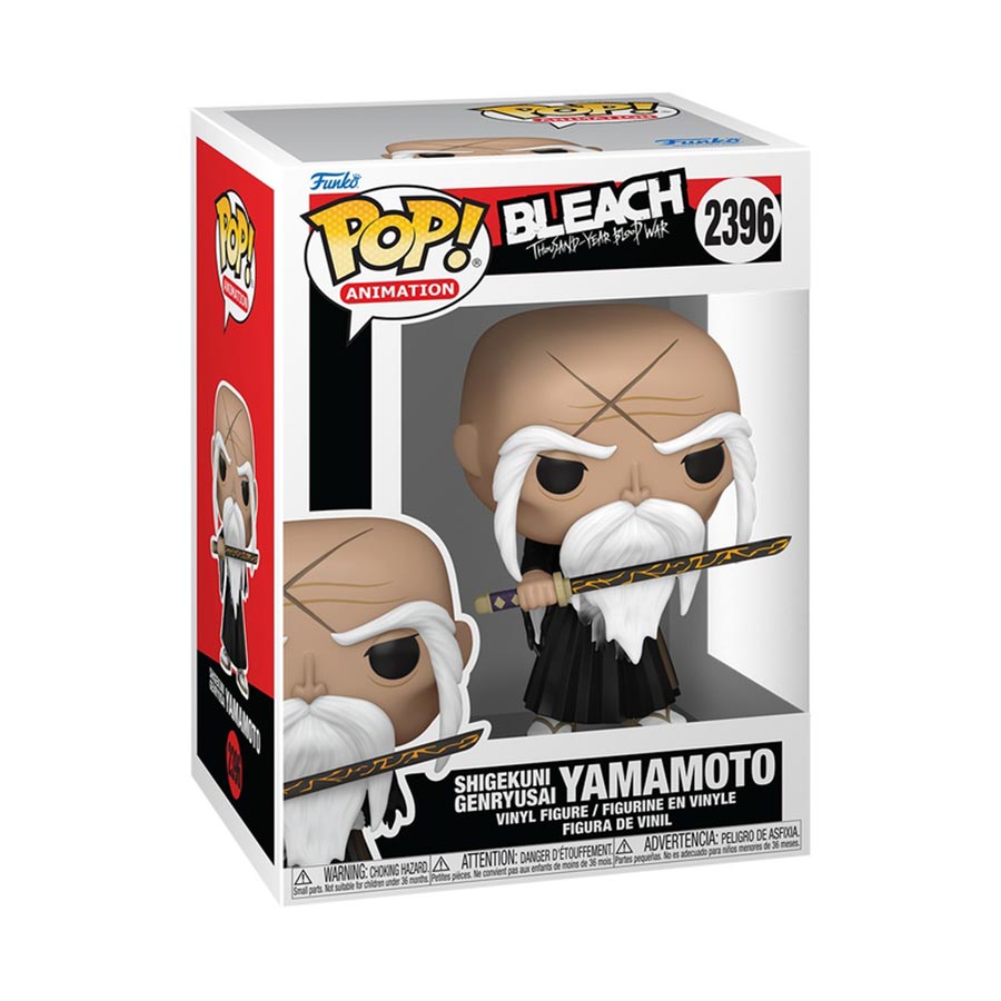 POP Animation Bleach Thousand-Year Blood War Genryusai Shigekuni Yamamoto Vinyl Figure