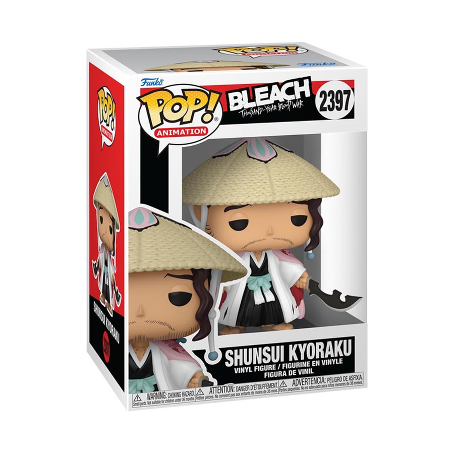 POP Animation Bleach Thousand-Year Blood War Shunsui Kyoraku Vinyl Figure