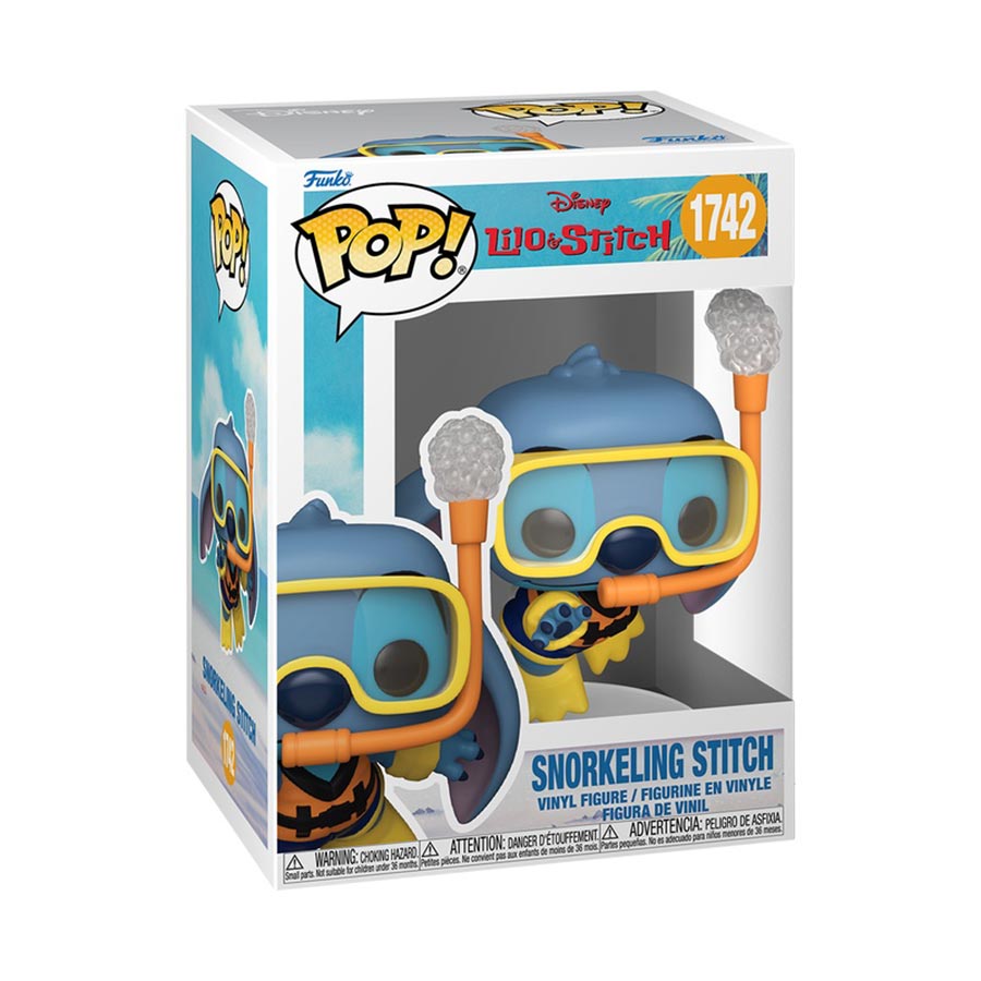 POP Disney Lilo & Stitch Snorkeling Stitch Vinyl Figure